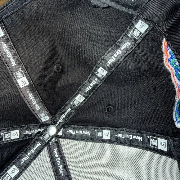 New Era 9Fifty Florida Gators Snapback Cap - Black and Blue - Picture 10 of 10